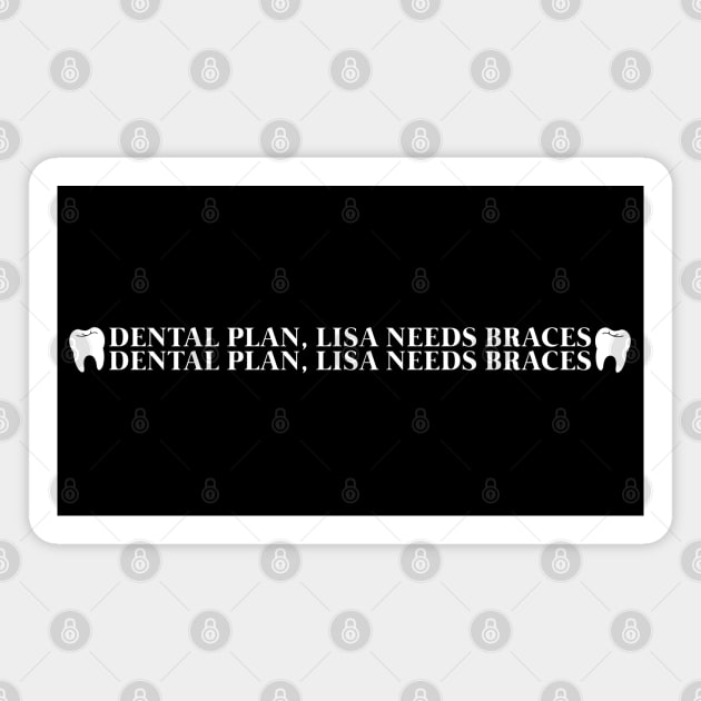 Dental Plan Magnet by Rock Bottom
